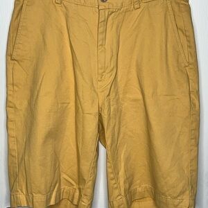 Roundtree & Yorke Men's Mustard Yellow Casual Pants